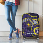 Dockers NAIDOC Week 2026 Personalised Luggage Cover 50 Years of Deadly Aboriginal Art