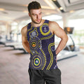 Dockers NAIDOC Week 2026 Personalised Men Tank Top 50 Years of Deadly Aboriginal Art