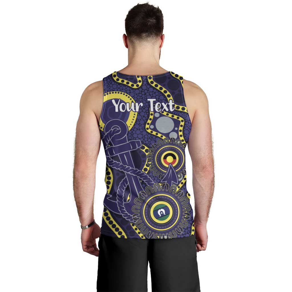 Dockers NAIDOC Week 2026 Personalised Men Tank Top 50 Years of Deadly Aboriginal Art
