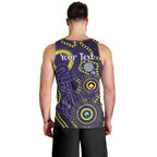 Dockers NAIDOC Week 2026 Personalised Men Tank Top 50 Years of Deadly Aboriginal Art