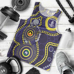 Dockers NAIDOC Week 2026 Personalised Men Tank Top 50 Years of Deadly Aboriginal Art