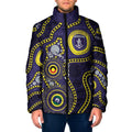 Dockers NAIDOC Week 2026 Personalised Padded Jacket 50 Years of Deadly Aboriginal Art