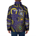 Dockers NAIDOC Week 2026 Personalised Padded Jacket 50 Years of Deadly Aboriginal Art