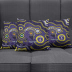 Dockers NAIDOC Week 2026 Personalised Pillow Cover 50 Years of Deadly Aboriginal Art