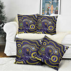 Dockers NAIDOC Week 2026 Personalised Pillow Cover 50 Years of Deadly Aboriginal Art