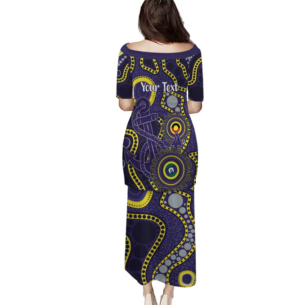 Dockers NAIDOC Week 2026 Personalised Puletasi 50 Years of Deadly Aboriginal Art