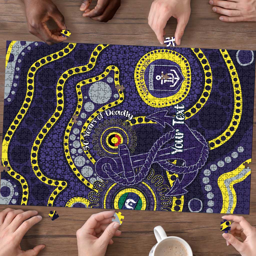 Dockers NAIDOC Week 2026 Personalised Puzzle 50 Years of Deadly Aboriginal Art