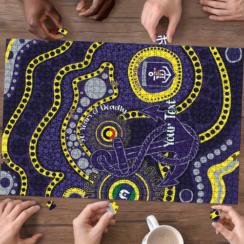 Dockers NAIDOC Week 2026 Personalised Puzzle 50 Years of Deadly Aboriginal Art