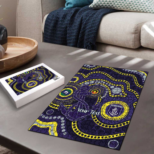 Dockers NAIDOC Week 2026 Personalised Puzzle 50 Years of Deadly Aboriginal Art