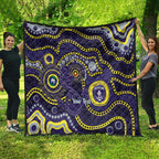 Dockers NAIDOC Week 2026 Personalised Quilt 50 Years of Deadly Aboriginal Art