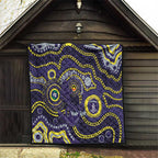 Dockers NAIDOC Week 2026 Personalised Quilt 50 Years of Deadly Aboriginal Art