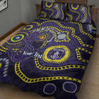 Dockers NAIDOC Week 2026 Personalised Quilt Bed Set 50 Years of Deadly Aboriginal Art