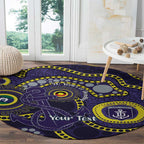 Dockers NAIDOC Week 2026 Personalised Round Carpet 50 Years of Deadly Aboriginal Art