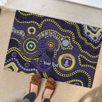 Dockers NAIDOC Week 2026 Personalised Rubber Doormat 50 Years of Deadly Aboriginal Art