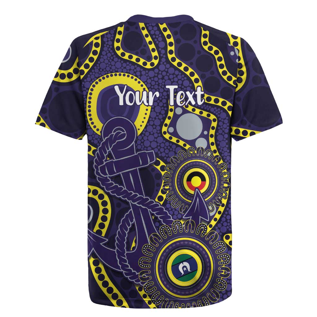 Dockers NAIDOC Week 2026 Personalised Rugby Jersey 50 Years of Deadly Aboriginal Art