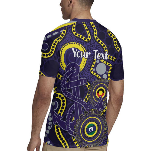 Dockers NAIDOC Week 2026 Personalised Rugby Jersey 50 Years of Deadly Aboriginal Art