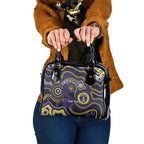 Dockers NAIDOC Week 2026 Personalised Shoulder Handbag 50 Years of Deadly Aboriginal Art