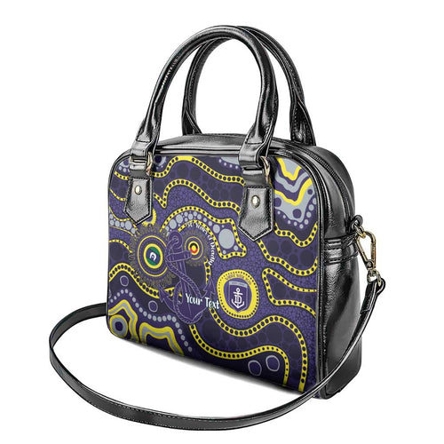 Dockers NAIDOC Week 2026 Personalised Shoulder Handbag 50 Years of Deadly Aboriginal Art