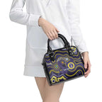 Dockers NAIDOC Week 2026 Personalised Shoulder Handbag 50 Years of Deadly Aboriginal Art