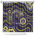 Dockers NAIDOC Week 2026 Personalised Shower Curtain 50 Years of Deadly Aboriginal Art