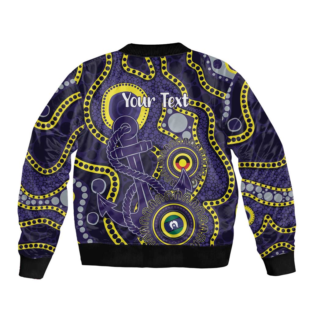 Dockers NAIDOC Week 2026 Personalised Sleeve Zip Bomber Jacket 50 Years of Deadly Aboriginal Art