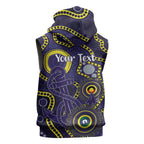 Dockers NAIDOC Week 2026 Personalised Sleeveless Hoodie 50 Years of Deadly Aboriginal Art