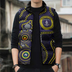 Dockers NAIDOC Week 2026 Personalised Sleeveless Puffer Jacket 50 Years of Deadly Aboriginal Art