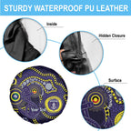 Dockers NAIDOC Week 2026 Personalised Spare Tire Cover 50 Years of Deadly Aboriginal Art
