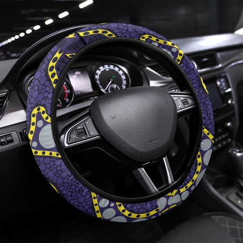 Dockers NAIDOC Week 2026 Steering Wheel Cover 50 Years of Deadly Aboriginal Art