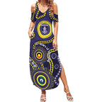 Dockers NAIDOC Week 2026 Personalised Summer Maxi Dress 50 Years of Deadly Aboriginal Art