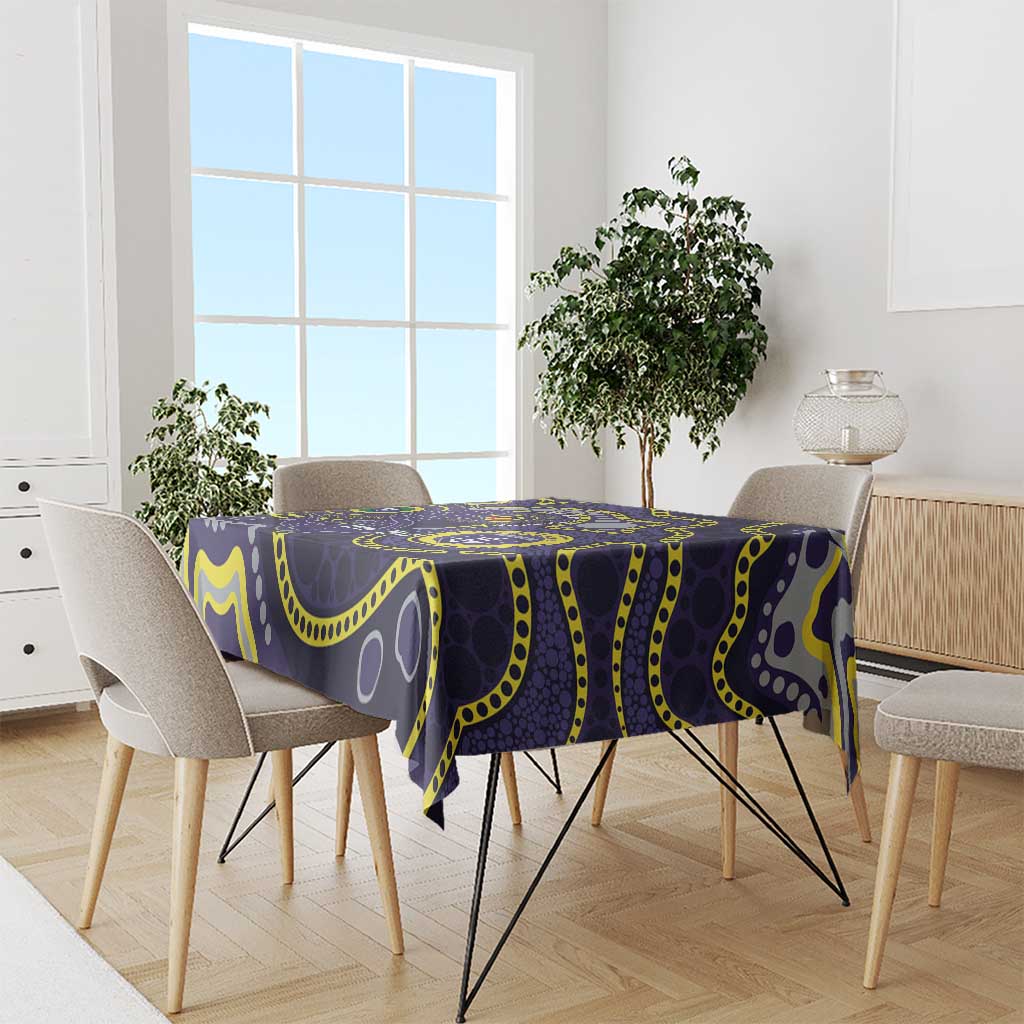 Dockers NAIDOC Week 2026 Personalised Tablecloth 50 Years of Deadly Aboriginal Art