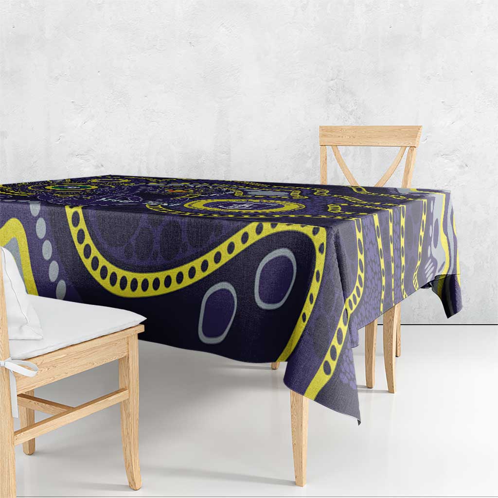 Dockers NAIDOC Week 2026 Personalised Tablecloth 50 Years of Deadly Aboriginal Art