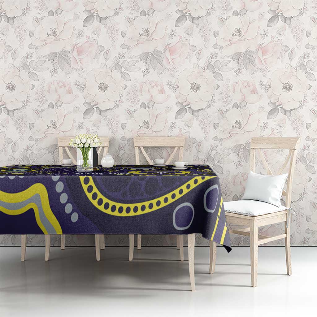 Dockers NAIDOC Week 2026 Personalised Tablecloth 50 Years of Deadly Aboriginal Art