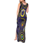 Dockers NAIDOC Week 2026 Personalised Tank Maxi Dress 50 Years of Deadly Aboriginal Art