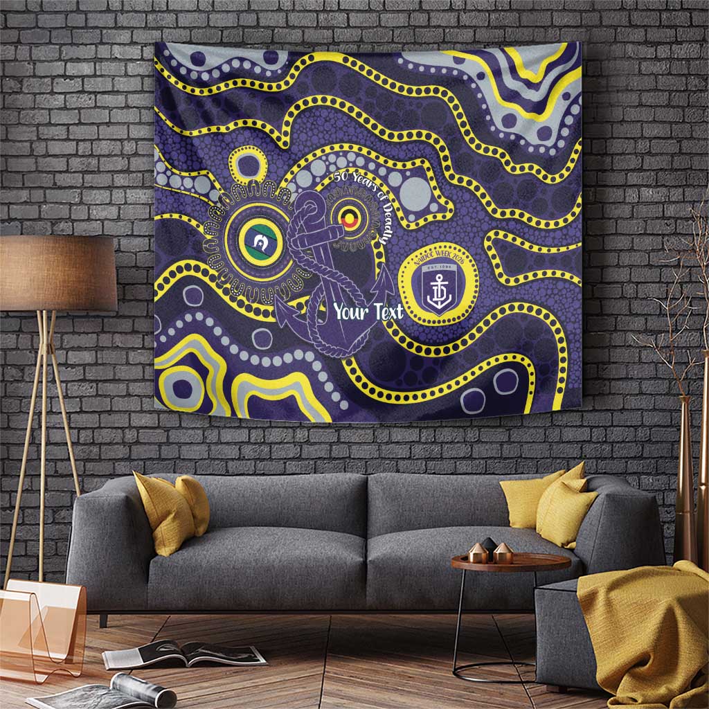 Dockers NAIDOC Week 2026 Personalised Tapestry 50 Years of Deadly Aboriginal Art