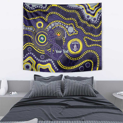 Dockers NAIDOC Week 2026 Personalised Tapestry 50 Years of Deadly Aboriginal Art