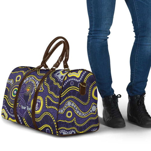 Dockers NAIDOC Week 2026 Personalised Travel Bag 50 Years of Deadly Aboriginal Art