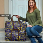 Dockers NAIDOC Week 2026 Personalised Travel Bag 50 Years of Deadly Aboriginal Art
