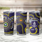 Dockers NAIDOC Week 2026 Personalised Tumbler Cup 50 Years of Deadly Aboriginal Art