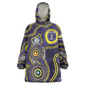 Dockers NAIDOC Week 2026 Personalised Wearable Blanket Hoodie 50 Years of Deadly Aboriginal Art