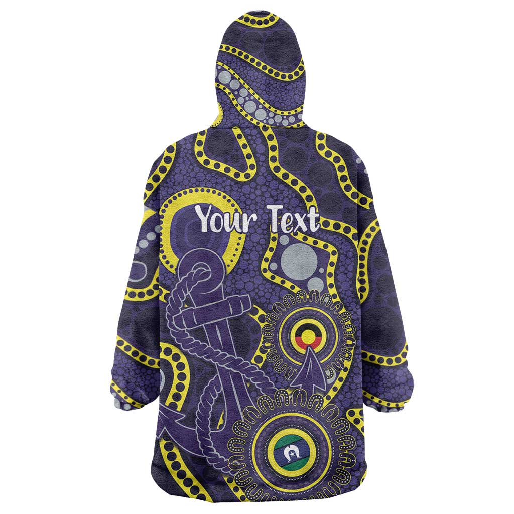 Dockers NAIDOC Week 2026 Personalised Wearable Blanket Hoodie 50 Years of Deadly Aboriginal Art
