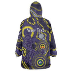 Dockers NAIDOC Week 2026 Personalised Wearable Blanket Hoodie 50 Years of Deadly Aboriginal Art