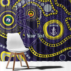 Dockers NAIDOC Week 2026 Personalised Window Curtain 50 Years of Deadly Aboriginal Art