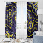 Dockers NAIDOC Week 2026 Personalised Window Curtain 50 Years of Deadly Aboriginal Art