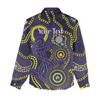 Dockers NAIDOC Week 2026 Personalised Women Casual Shirt 50 Years of Deadly Aboriginal Art