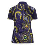 Dockers NAIDOC Week 2026 Personalised Women Polo Shirt 50 Years of Deadly Aboriginal Art