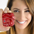 Sydney Swans NAIDOC Week 2026 Personalised AirPods Case 50 Years of Deadly Aboriginal Art