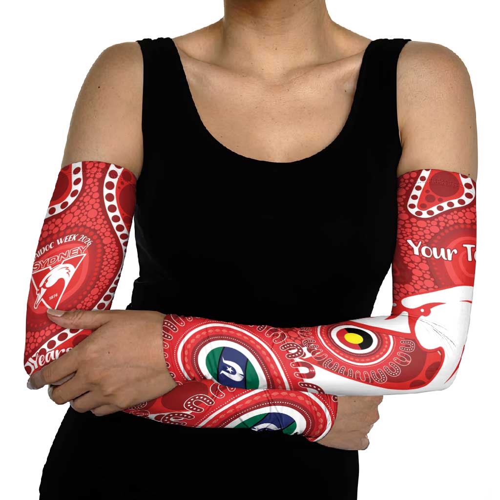 Sydney Swans NAIDOC Week 2026 Personalised Arm Sleeves 50 Years of Deadly Aboriginal Art