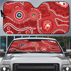 Sydney Swans NAIDOC Week 2026 Personalised Auto Sun Shade 50 Years of Deadly Aboriginal Art