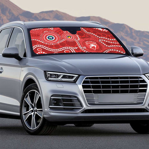 Sydney Swans NAIDOC Week 2026 Personalised Auto Sun Shade 50 Years of Deadly Aboriginal Art